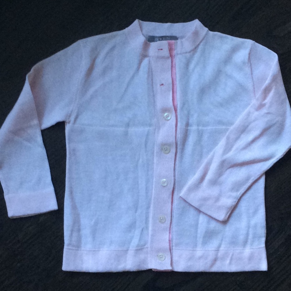 Brand new girls pink cotton cardigan by OX Kids